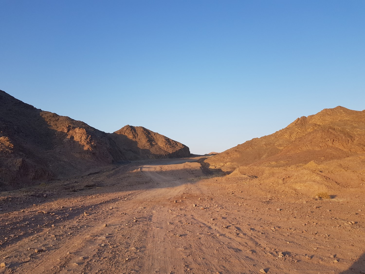 The White Mountain Trail near Eilat