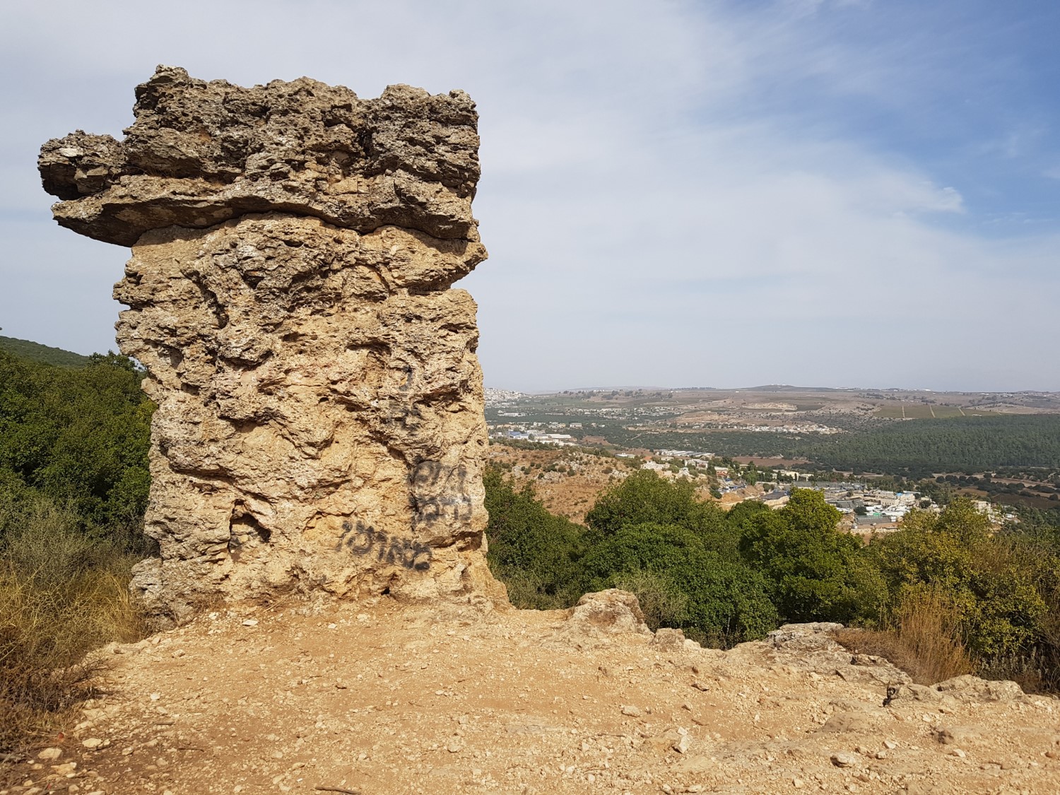 Elijah's Chair on Mount Meron