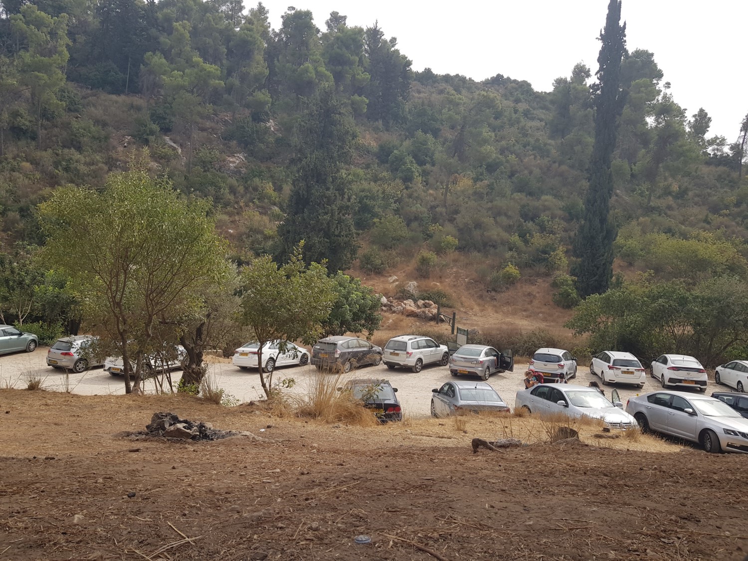 HaPitul Campground on the Israel National Trail