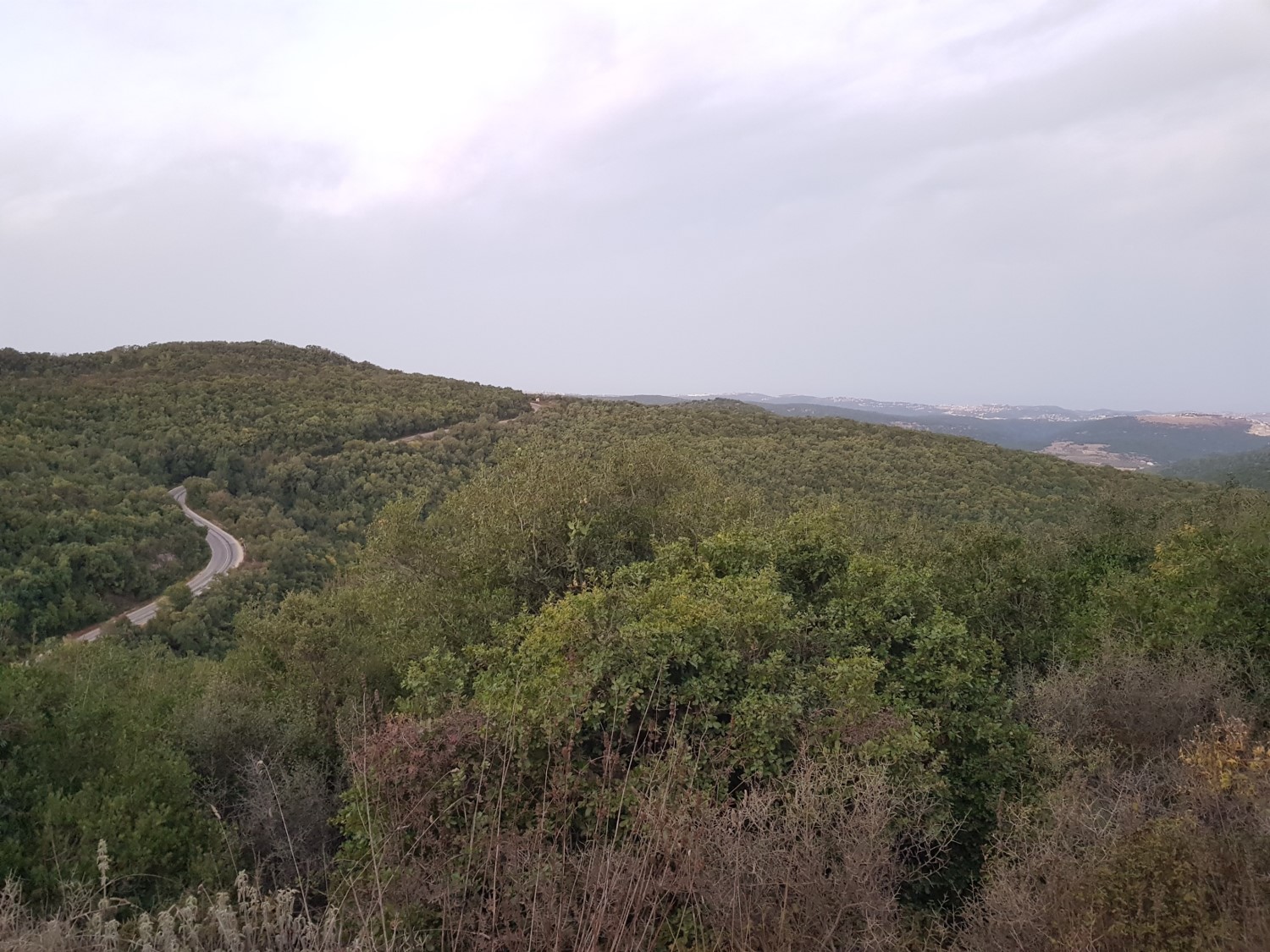 Climbing Mount Meron on the Israel National Trail