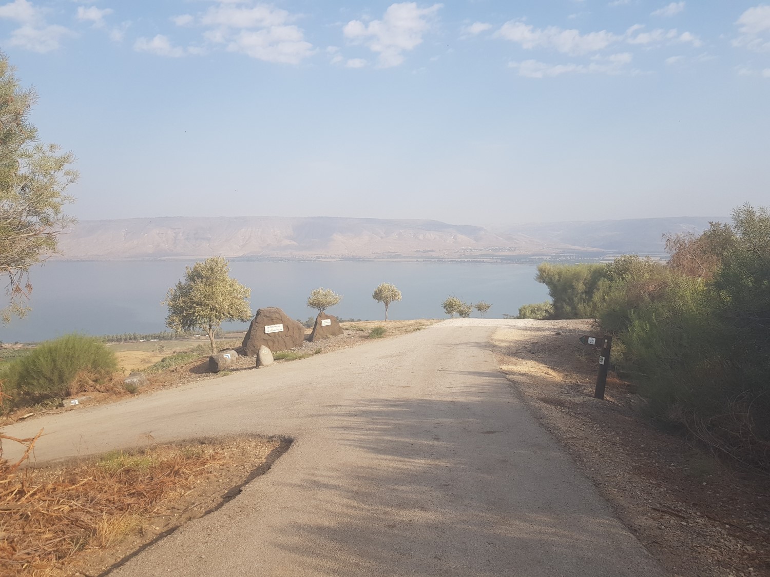 Two stones near Ein Poriya