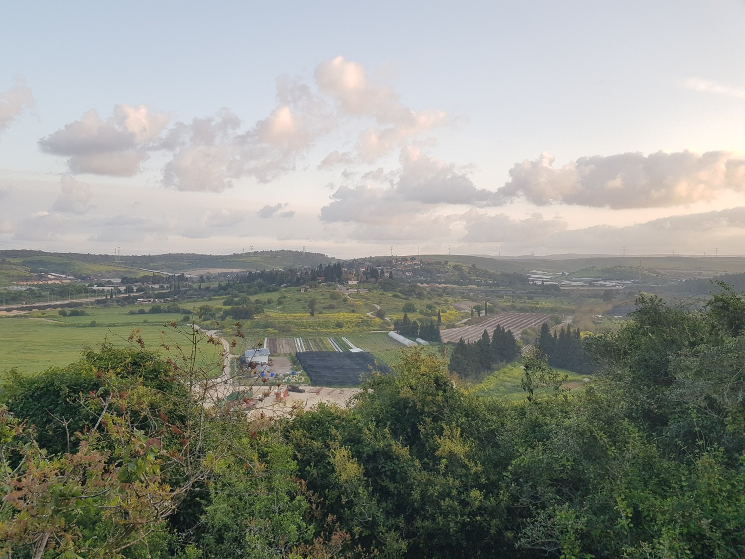 View of Bat Shlomo from Mount Horshan