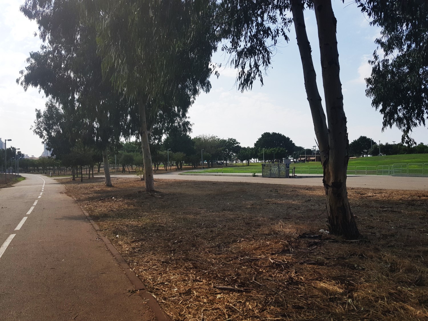 Winter Pond Park in Netanya on the Israel National Trail