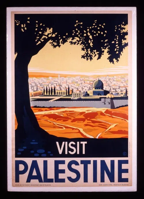 Visit Palestine poster