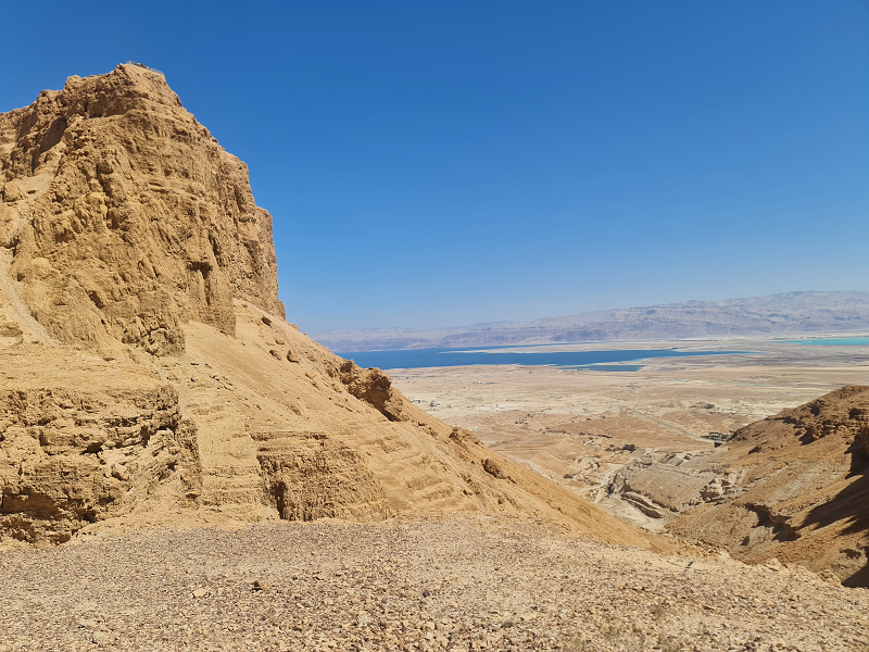 Hiking Around Masada on the Runner's Trail and Mount El'azar - Backpack ...